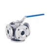 COVNA 5 or 4-Way Ball Valve Class 150 Floating Ball Flanged - Image 2